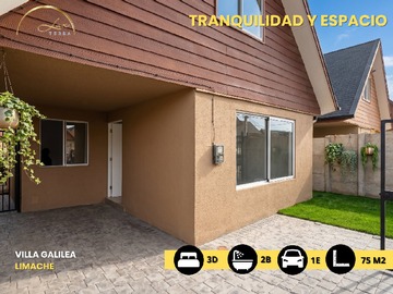 Arriendo Mensual / Casa / Limache